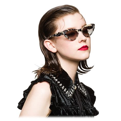 miu miu runway eyewear with crystals|miu michaels for women.